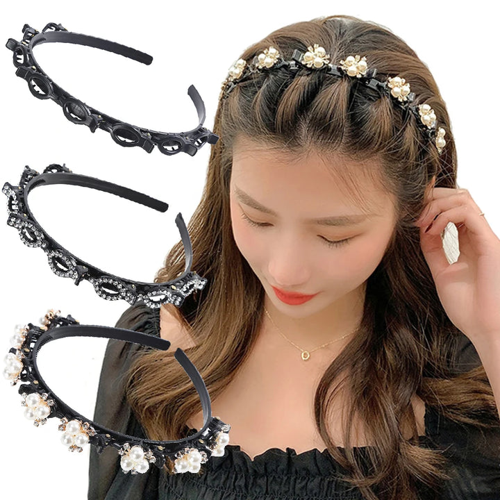 Double Layer Tiara Hair Clips