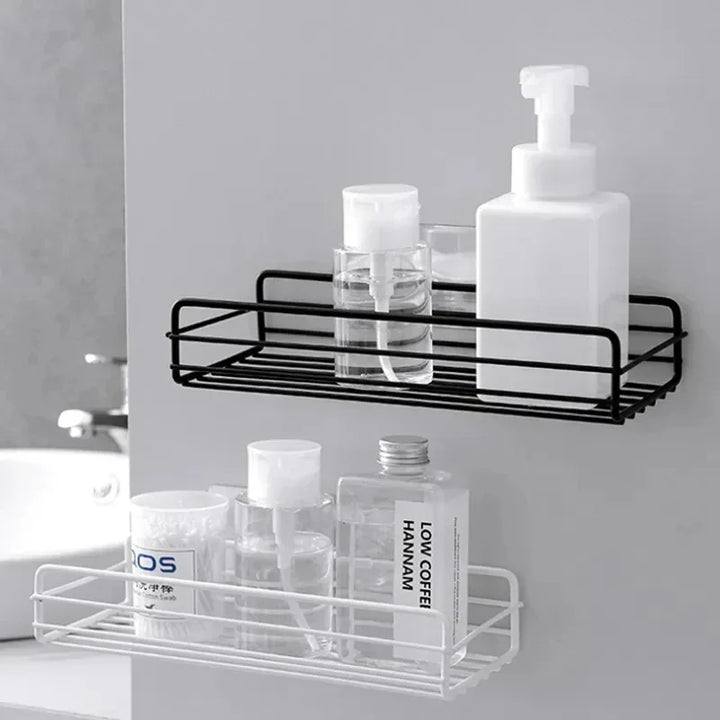 Bathroom corner shelf, shampoo holder