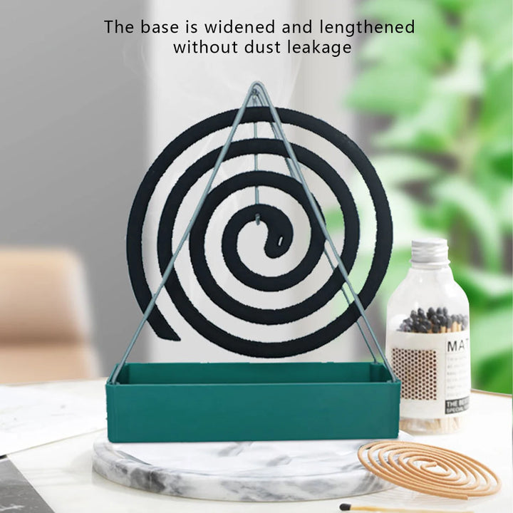 Triangular incense holder for home use