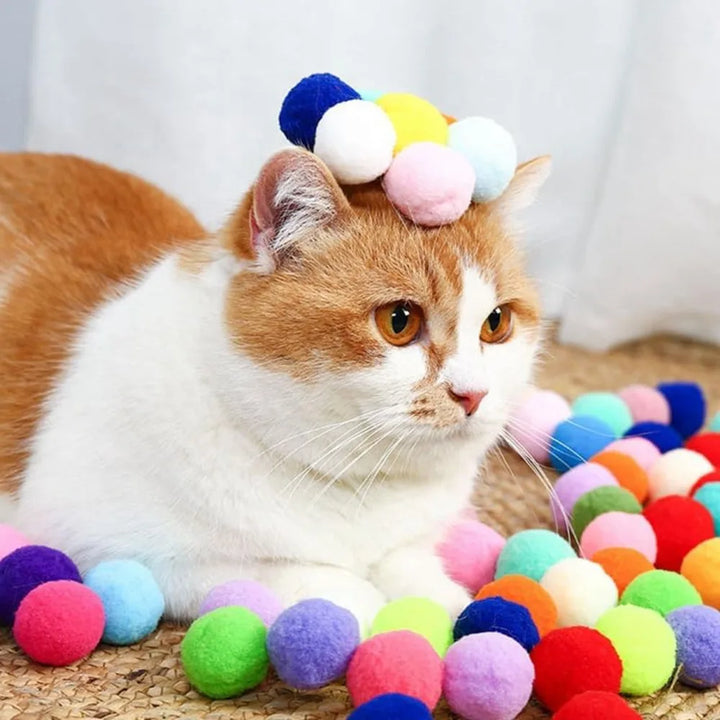 pompom launcher for cats