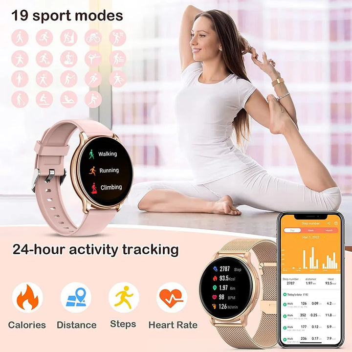 Smart Watch Women Sports Fitness Watches