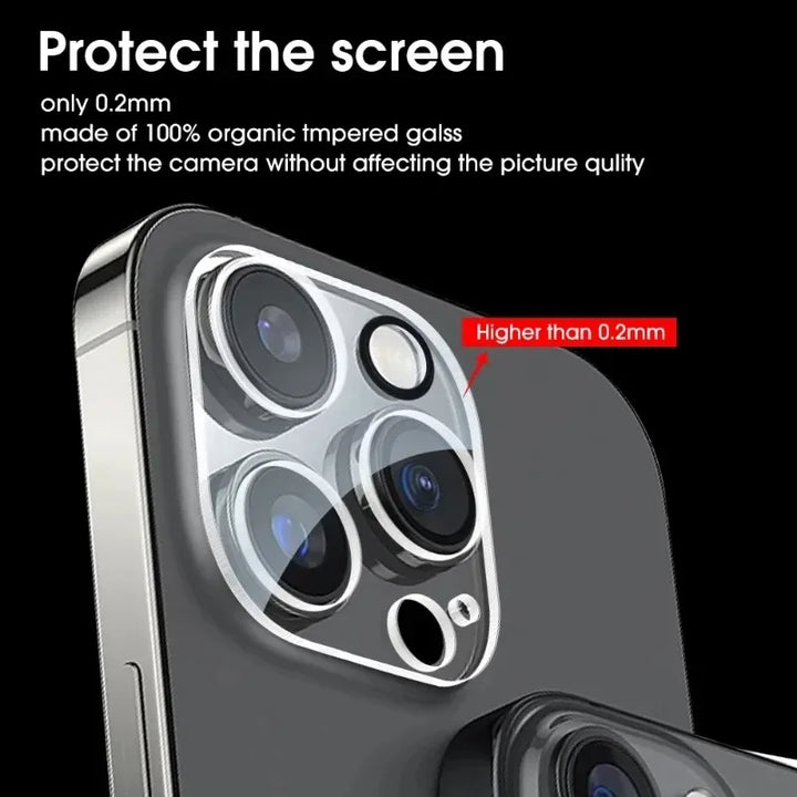 3pcs Camera Lens Protector for iPhone Pro Max Tempered Glass