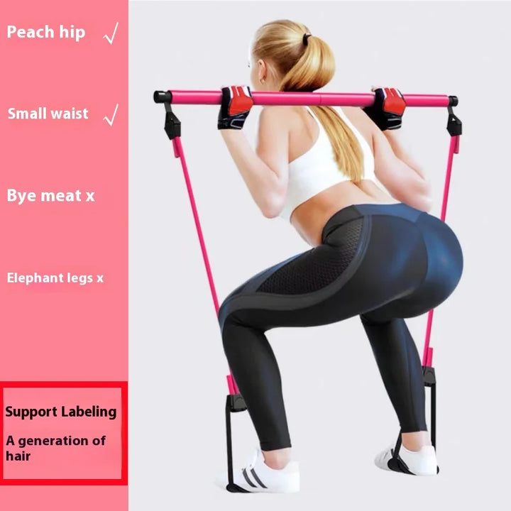 Multifunctional Fitness Equipment Stick Yoga Pilates