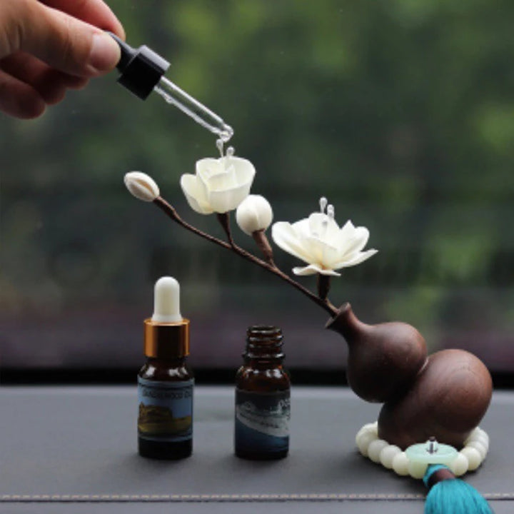 White Magnolia Flower Aromatherapy Rattan Essential Oil