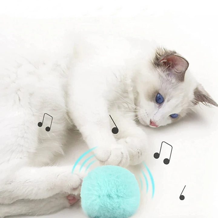 Smart Electric Plush Cat Ball