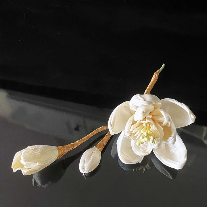 White Magnolia Flower Aromatherapy Rattan Essential Oil