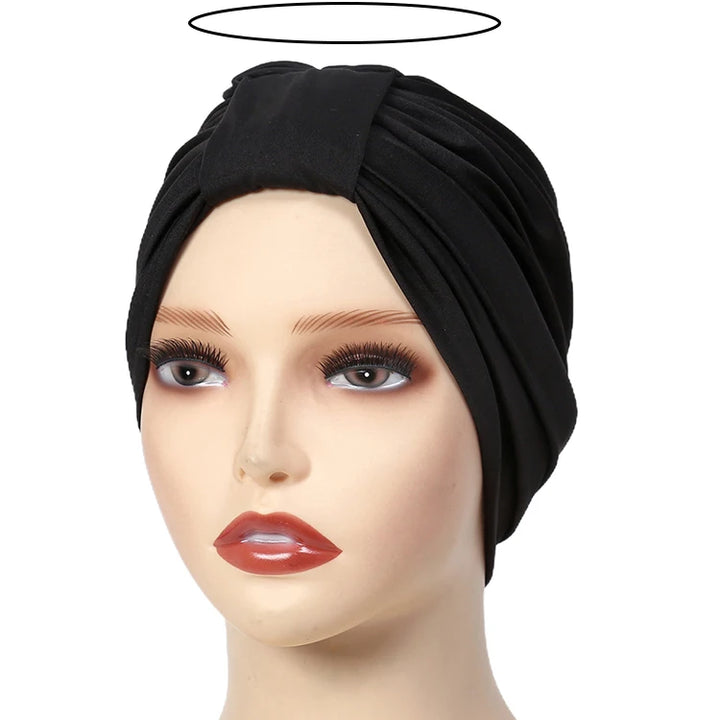 Ramadan Head Wrap Soft Stretchy Ladies Turban Cap Fashion Wearable Headdress