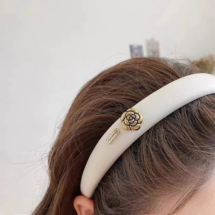 New small scented camellia headband for women