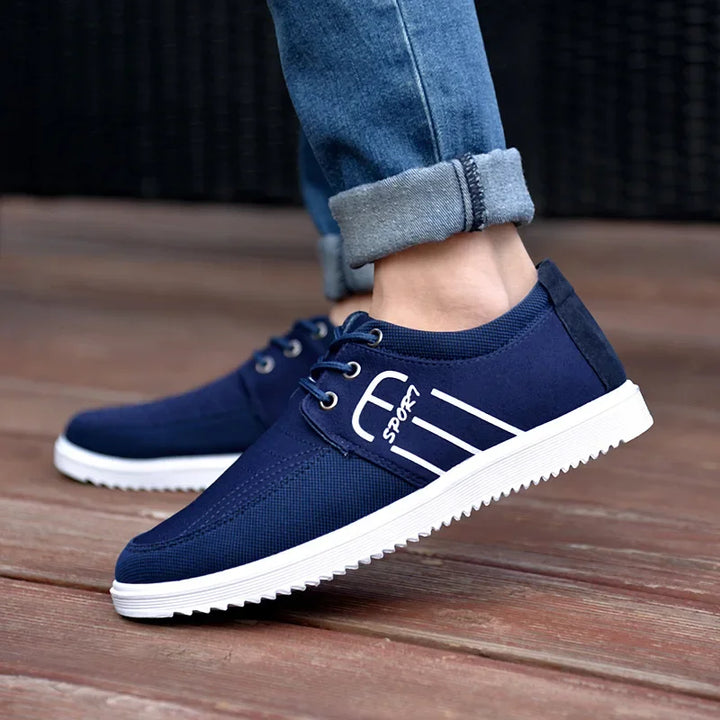 men's casual canvas shoes, lightweight, sporty, breathable