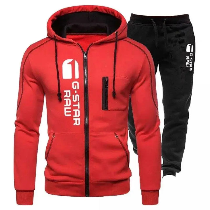 Men's casual jogging tracksuit