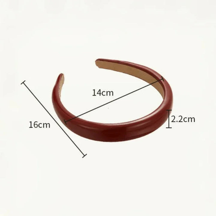 Leather Sponge Headband