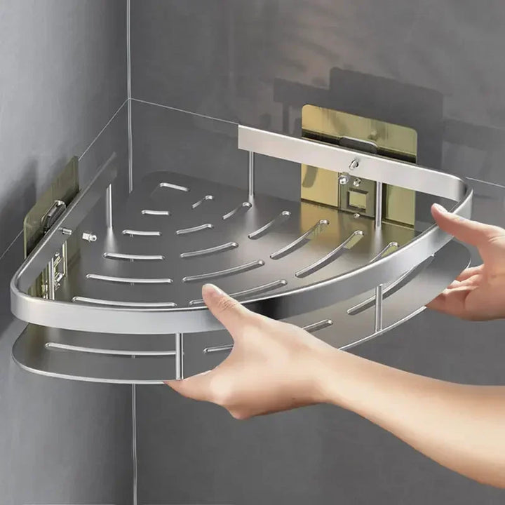 Bathroom Shelf Aluminum Alloy Shampoo Organizer