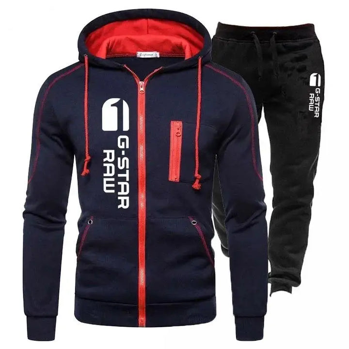 Men's casual jogging tracksuit