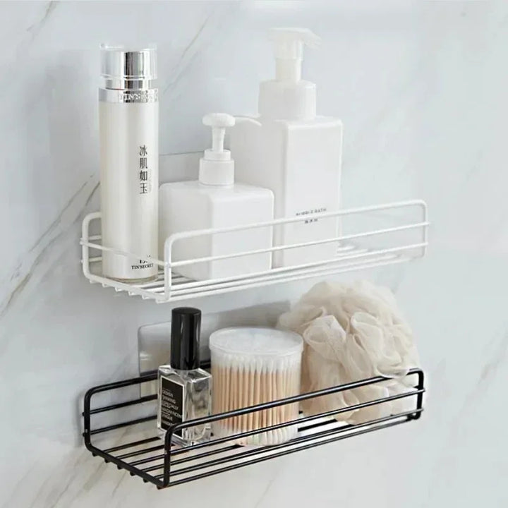 Bathroom corner shelf, shampoo holder