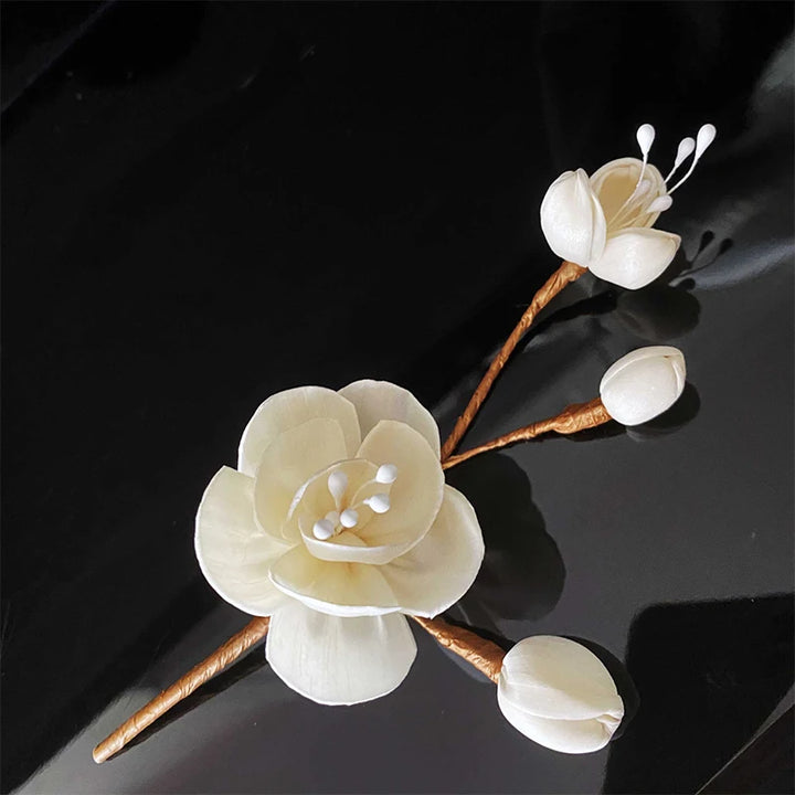 White Magnolia Flower Aromatherapy Rattan Essential Oil