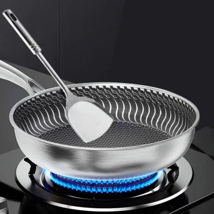 Three-layer stainless steel frying pan 316 stainless steel