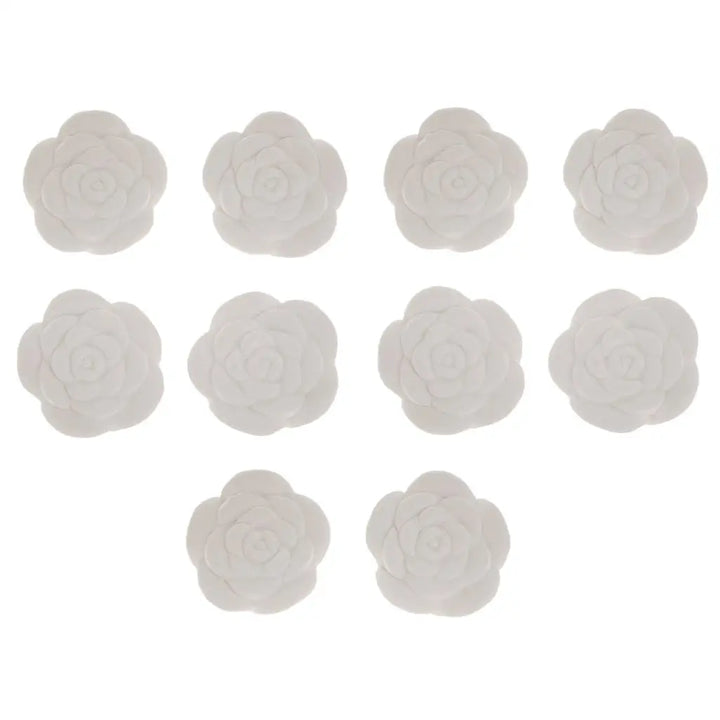 Pack of 10 rose perfume units, aroma stone