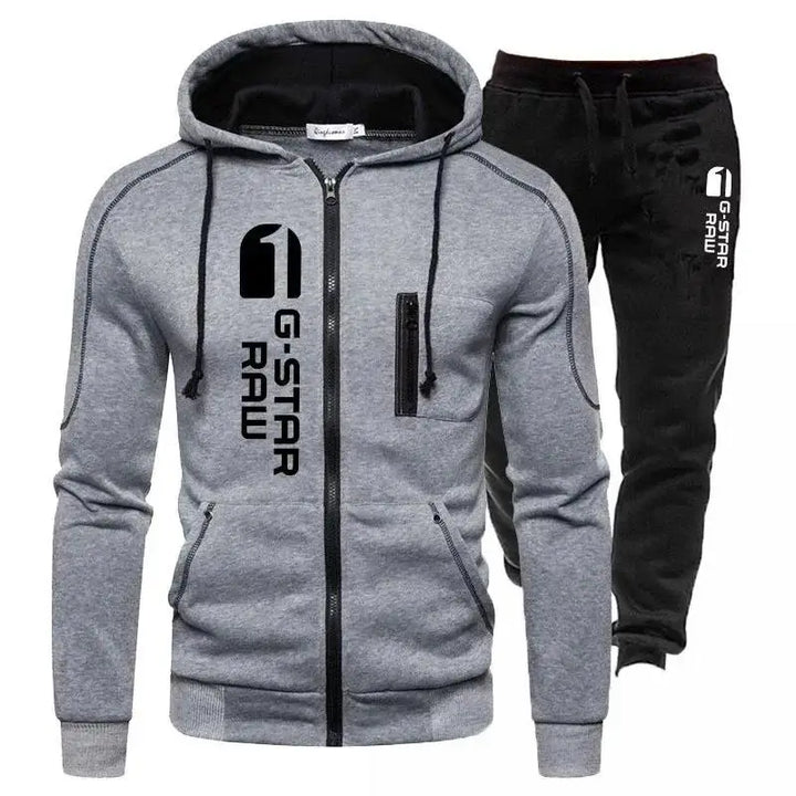 Men's casual jogging tracksuit