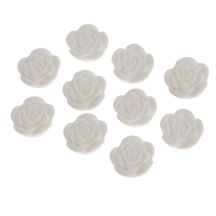 Pack of 10 rose perfume units, aroma stone