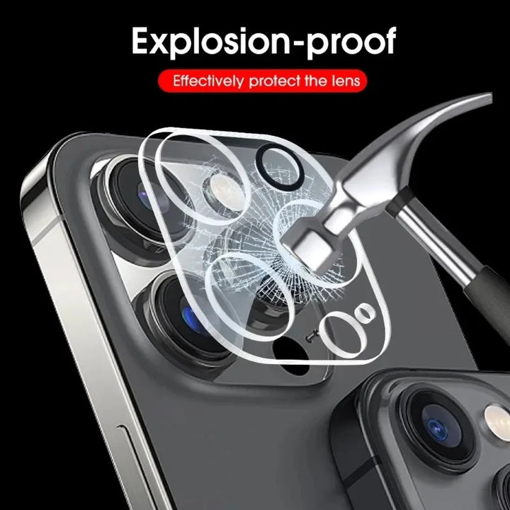 3pcs Camera Lens Protector for iPhone Pro Max Tempered Glass